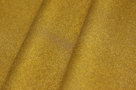 Wärmebeständigkeit bis 120 Grad Celsius Glitter Laminationsfilm auf Wasserbasis Klebstoff Schimmer mit goldenem Licht wie Sand