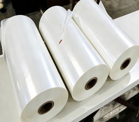 Durchsichtige Warmlaminierungsfolie 4-30 Mikron Feuchtigkeitsdicht für Druck und Verpackung