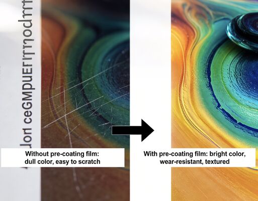 Biodegradable Laminationsfilmrolle mit thermischem Klebstoff für den professionellen Gebrauch