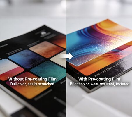 50 MPa Streckfestigkeits-Laminationsfilmrolle mit EVA-Klebstoff aus Korea und Lebensmittel-Zertifizierung