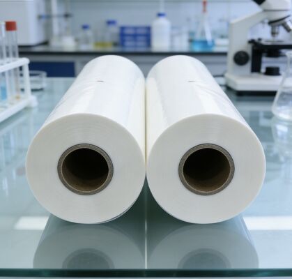 Silberfarbiger metallisierter PET-Film mit hoher Klarheit und Festigkeit, resistent gegen viele Chemikalien und Lösungsmittel