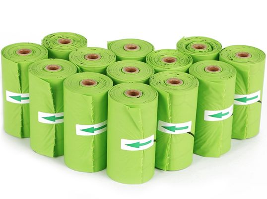 Biologisch abbaubarer wiederverarbeitbarer Abfall des Haustier-15L sackt ASTM D 6400 ein
