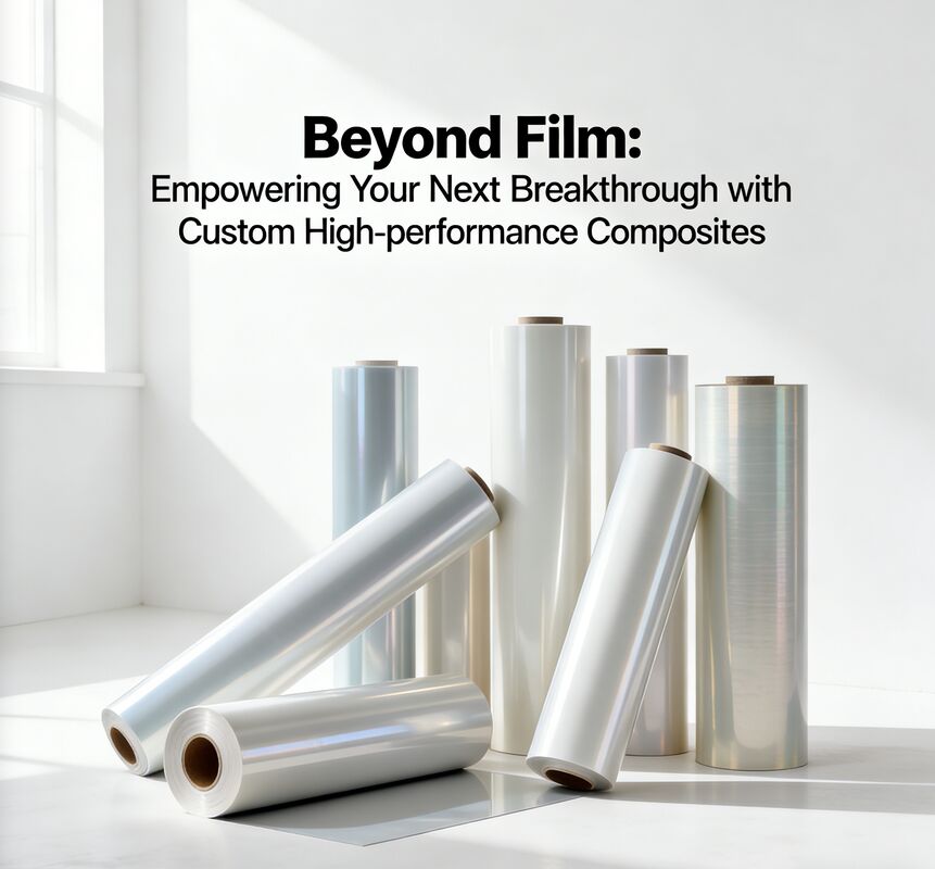 8mic EVA Kleber PET Thermallaminationsfilm mit anpassbarer Breite und wasserdichtem Schutz für Dokumente und Fotos