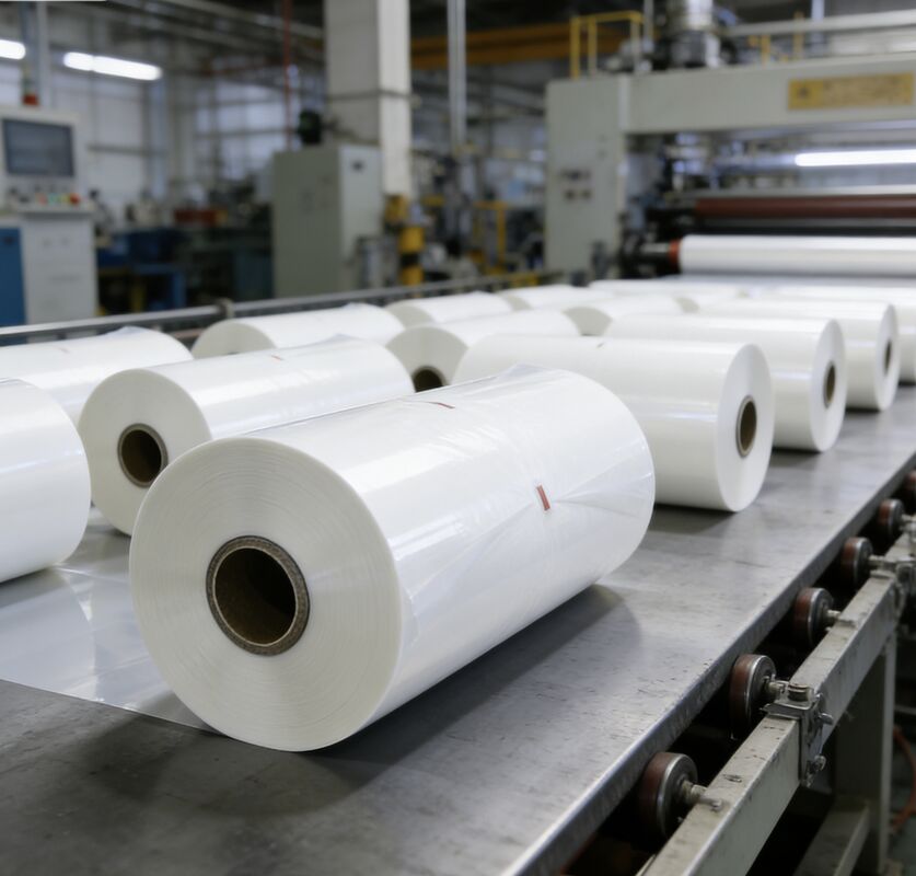 Feuchtigkeitsdichte PET-Wärmelaminierungsfolie mit wärmektiviertem Klebstoff und glänzender Verpackungsabschluss