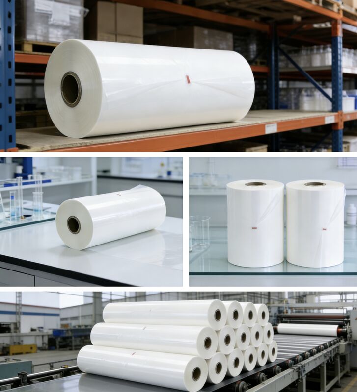 100 m langer Soft Touch Lamination Film mit Kratz- und Rissbeständigkeit für Roll-to-Roll-Lamination