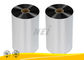 21 Micron Silver Polyester Film Rolls , Silver Polyester Base Film For Wine Boxes