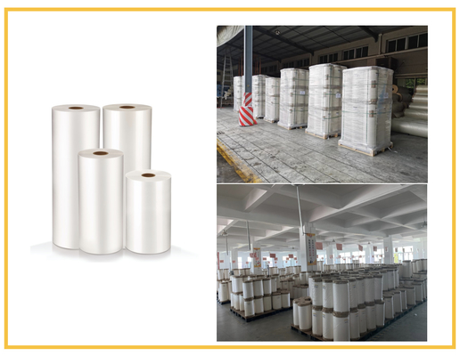 3 Zoll-Hülse Bopp thermisches Matt Lamination Film Premium White 22mic