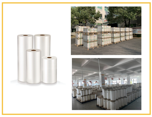 Heiße thermische 20 Mic Gloss Lamination Film Double Seite Corona Treated High Transparency
