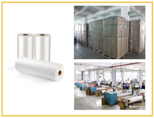 EVA Glue Gloss Lamination Film für Mikrometer Pearl White des Bucheinband-17