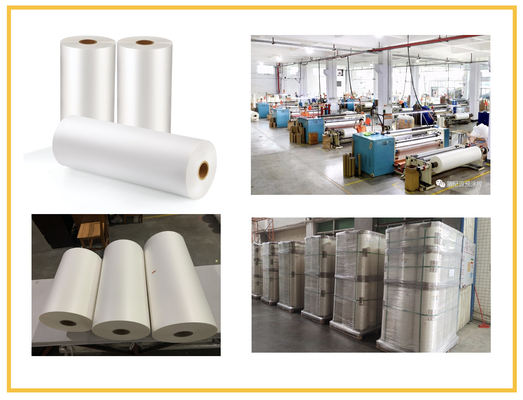 Beschichtende Oberfläche des Offsetdruck-BOPP Matte Lamination Film Transparent Extruded