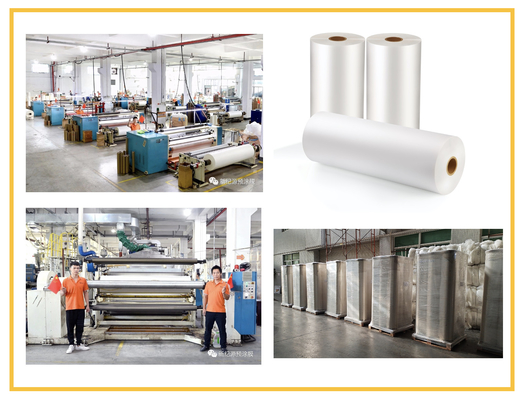 BOPP EVA Soft Touch Film Sheet Verpackung Warmdruck