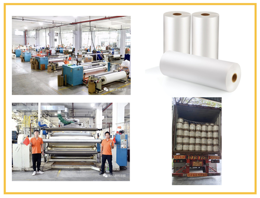 Matte Ebene Schwarz Soft Touch Thermal Lamination Film mit EVA Klebstoff