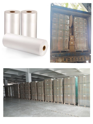 PET-Laminationsfilm Roll doppelseitige Krone behandelt 10-20Mpa Rollendruck Spot UV-Bildschirmdruck