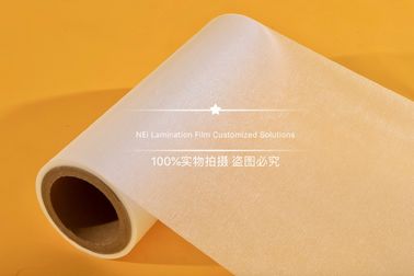 3 Zoll 90 Mikrometer-Metallzeichnung gebürsteter lamellierender Filmstreifen, Hitze-lamellierender Film für das Verpacken